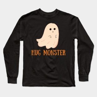 Hug Monster Ghost Long Sleeve T-Shirt